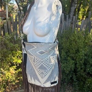 Southwestern Fringe Shoulder Bag